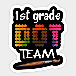 Kids First Grade T shirt International Dot Day Sticker